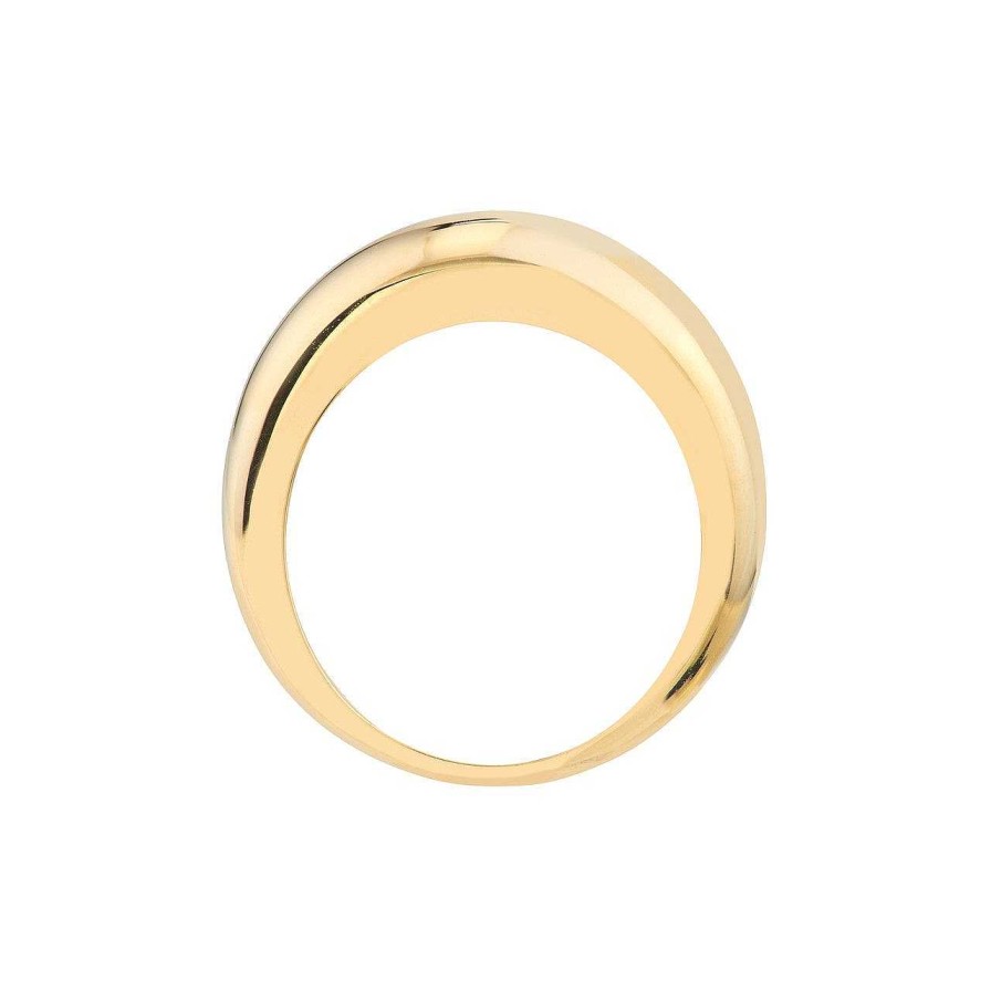 Rings Ritani | 14Kt Gold Domed Puff Ring