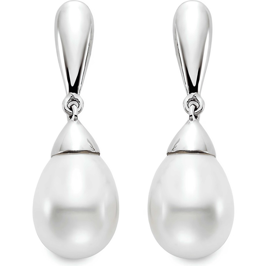 Earrings Ritani | 14Kt Gold Freshwater Pearl Drop Earrings