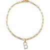 Bracelets Ritani | 14Kt Gold 0.4 Ctw Diamond Initial A-Z Link Bracelet