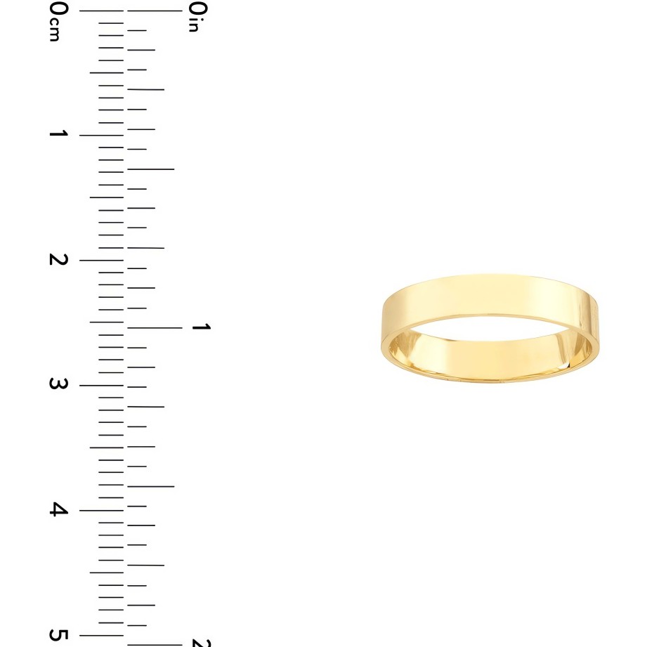 Rings Ritani | 14Kt Gold 3.70Mm High Polished Band