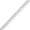 Necklaces Ritani | Men'S Sterling Silver 7.3Mm 18-24" Miami Cuban Chain With Lobster Lock