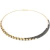 Necklaces Ritani | 24Kt Gold Plated Clea Hematite Necklace