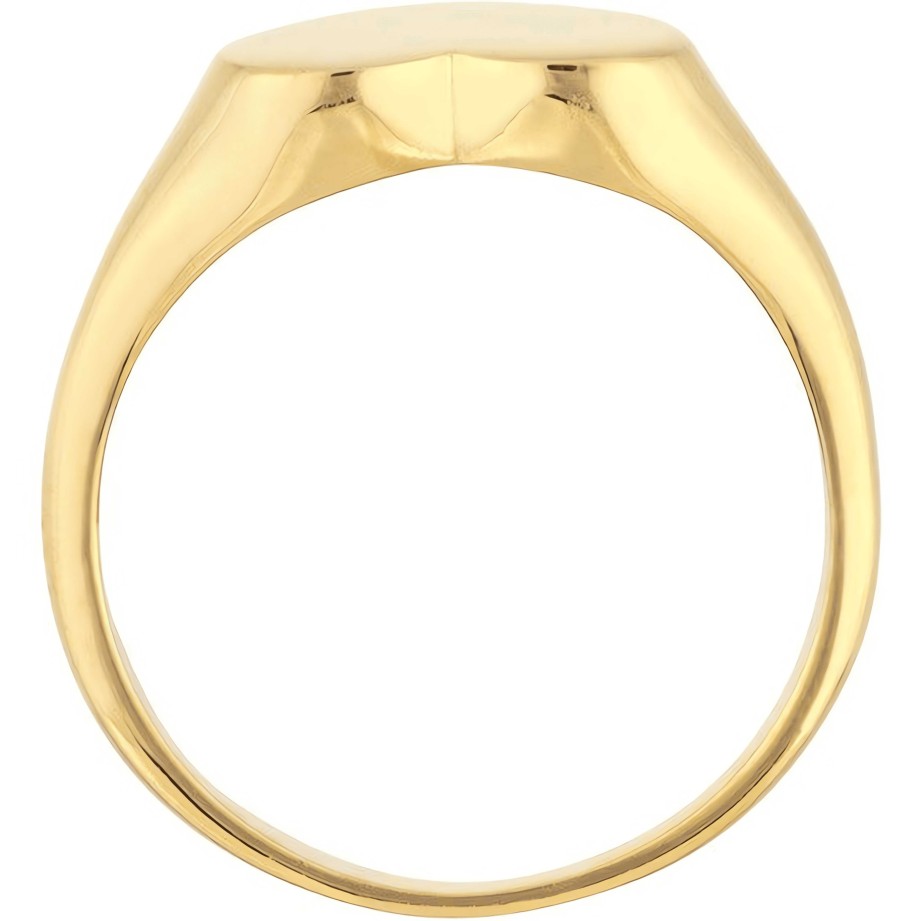 Rings Ritani | 14Kt Gold Signet Mini Heart Ring