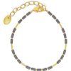 Bracelets Ritani | 24Kt Gold Plated Tansa Hematite Bracelet