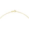 Necklaces Ritani | 14Kt Gold Dangle Disk Paper Clip Necklace