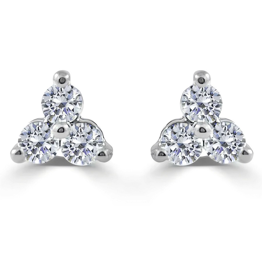 Earrings Ritani | 14Kt Gold 0.25 Ctw Diamond Stud Earrings