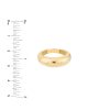 Rings Ritani | 14Kt Gold Domed Puff Ring