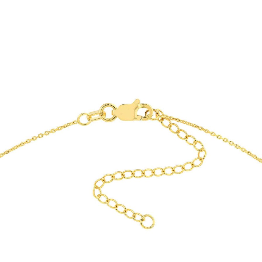 Necklaces Ritani | 14Kt Yellow Gold Mini Compass Layered Necklace