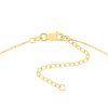 Necklaces Ritani | 14Kt Gold 0.07 Ctw Mini East To West Diamond Dog Tag Necklace