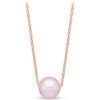 Necklaces Ritani | Pink Freshwater Pearl Pendant