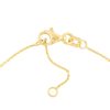 Bracelets Ritani | 14Kt Gold 0.05 Bezel Set Diamond Charm Bracelet