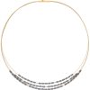 Necklaces Ritani | 24Kt Gold Plated Clivera Necklace With Hematite