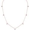 Necklaces Ritani | 14Kt Gold 0.82 Ctw Diamond Dangle Necklace