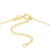 Necklaces Ritani | 14Kt Gold 0.38 Ctw Diamond Love Cutout Medallion Necklace