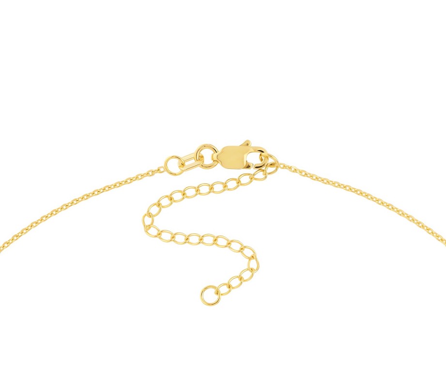 Necklaces Ritani | 14Kt Gold 0.25 Ctw Diamond Moon & Star Dangle Necklace