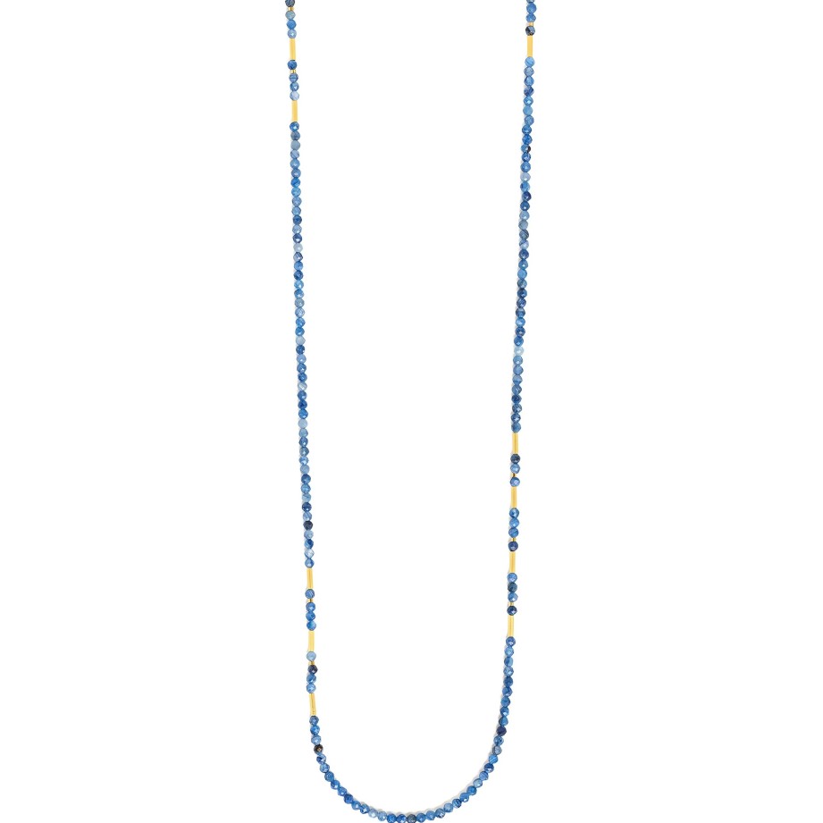 Necklaces Ritani | 24Kt Gold Plated Lendelon Kyanite Necklace