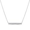 Necklaces Ritani | 14Kt Gold 0.10 Ctw Diamond Bar Necklace