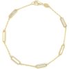 Bracelets Ritani | 14Kt Gold Mother Of Pearl Station Bar Station Bracelet