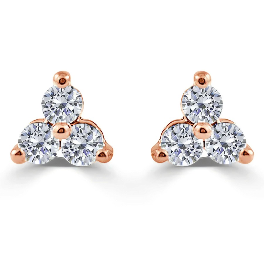 Earrings Ritani | 14Kt Gold 0.25 Ctw Diamond Stud Earrings