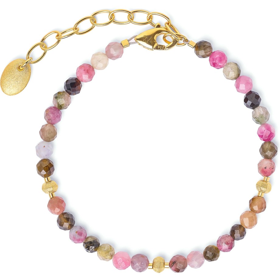 Bracelets Ritani | 24Kt Gold Plated Lampa Bracelet In Tourmaline