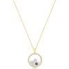 Necklaces Ritani | Meira T 14Kt Gold 0.35 Ctw Diamond Symbol Shaker Pendant